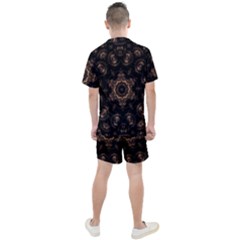 Men s Mesh T-Shirt and Shorts Set 