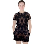 Bronze Age Mandala Women s T-Shirt and Shorts Set