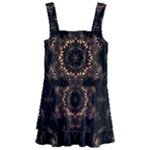 Bronze Age Mandala Kids  Layered Skirt Swimsuit