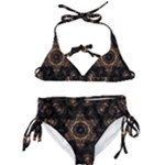 Bronze Age Mandala Kids  Classic Bikini Set