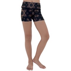 Kids  Lightweight Velour Yoga Shorts 