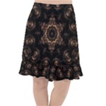 Bronze Age Mandala Fishtail Chiffon Skirt