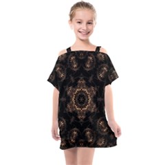 Kids  One Piece Chiffon Dress 