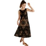 Bronze Age Mandala Summer Maxi Dress