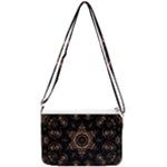 Bronze Age Mandala Double Gusset Crossbody Bag