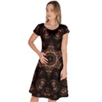 Bronze Age Mandala Classic Short Sleeve Dress