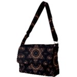 Bronze Age Mandala Full Print Messenger Bag (L)