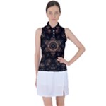 Bronze Age Mandala Women s Sleeveless Polo T-Shirt