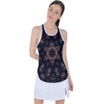 Bronze Age Mandala Racer Back Mesh Tank Top