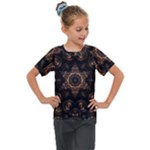 Bronze Age Mandala Kids  Mesh Piece T-Shirt