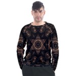 Bronze Age Mandala Men s Long Sleeve Raglan T-Shirt