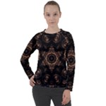 Bronze Age Mandala Women s Long Sleeve Raglan T-Shirt