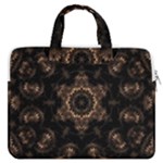 Bronze Age Mandala MacBook Pro 15  Double Pocket Laptop Bag 