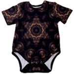 Bronze Age Mandala Baby Short Sleeve Bodysuit