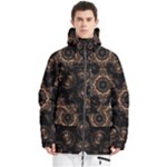 Bronze Age Mandala Men s Multi Pockets Zip Ski and Snowboard Waterproof Breathable Jacket