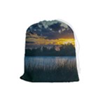 Peaceful Horizons of Uruguay  Drawstring Pouch (Large)