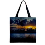 Peaceful Horizons of Uruguay  Zipper Grocery Tote Bag