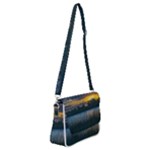 Peaceful Horizons of Uruguay  Shoulder Bag with Back Zipper