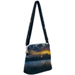 Peaceful Horizons of Uruguay  Zipper Messenger Bag