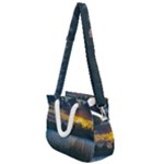 Peaceful Horizons of Uruguay  Rope Handles Shoulder Strap Bag