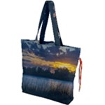 Peaceful Horizons of Uruguay  Drawstring Tote Bag