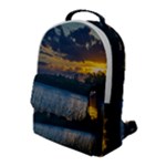 Peaceful Horizons of Uruguay  Flap Pocket Backpack (Large)