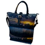 Peaceful Horizons of Uruguay  Buckle Top Tote Bag