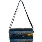 Peaceful Horizons of Uruguay  Removable Strap Clutch Bag