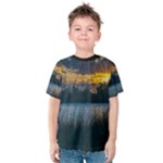 Peaceful Horizons of Uruguay  Kids  Cotton T-Shirt