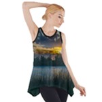 Peaceful Horizons of Uruguay  Side Drop Tank Tunic