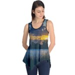 Peaceful Horizons of Uruguay  Sleeveless Tunic