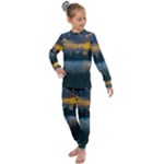 Peaceful Horizons of Uruguay  Kids  Long Sleeve Set 