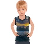 Peaceful Horizons of Uruguay  Kids  Sport Tank Top