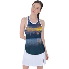 Racer Back Mesh Tank Top 