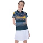 Peaceful Horizons of Uruguay  Women s Polo T-Shirt