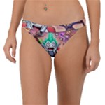 Huiok Band Bikini Bottoms