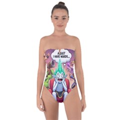 Tie Back One Piece Swimsuit 