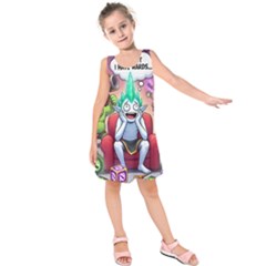 Kids  Sleeveless Dress 