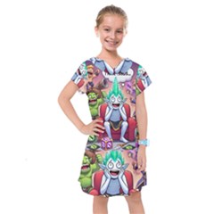 Kids  Drop Waist Dress 