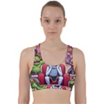 Huiok Back Weave Sports Bra