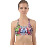 Huiok Back Web Sports Bra