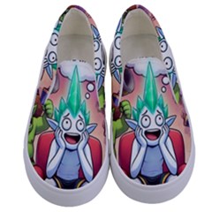 Kids  Canvas Slip Ons 