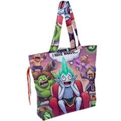 Drawstring Tote Bag 