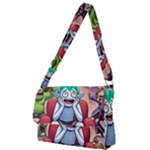 Huiok Full Print Messenger Bag (S)