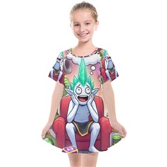 Kids  Smock Dress 