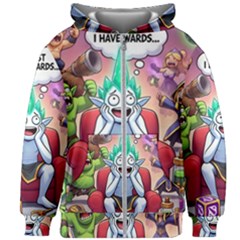 Kids  Zipper Hoodie Without Drawstring 