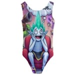 Huiok Kids  Cut-Out Back One Piece Swimsuit