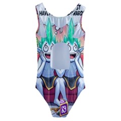 Kids  Cut-Out Back One Piece Swimsuit 