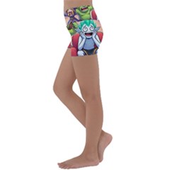 Kids  Lightweight Velour Yoga Shorts 