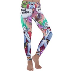 Kids  Lightweight Velour Classic Yoga Leggings 